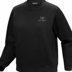 Arc'teryx Women's Emblem Fleece Crew Black