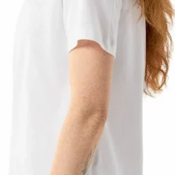 Arc'teryx Women's Kragg Sl Cotton Emblem Crew Shortsleeve White Light