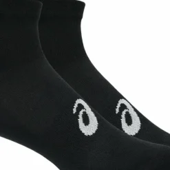 Asics 3 Pack Quarter Sock Performance Black