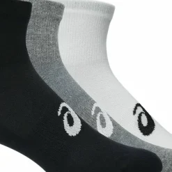 Asics 3 Pack Quarter Sock Multi