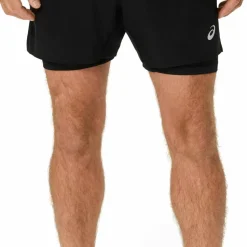 Asics Men's Asics Core 2-in-1 5in Shorts Performance Black/Performance Black