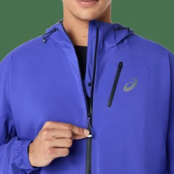 Asics Men's Fujitrail Elite Waterproof Jacket Cobalt Burst/Midnight