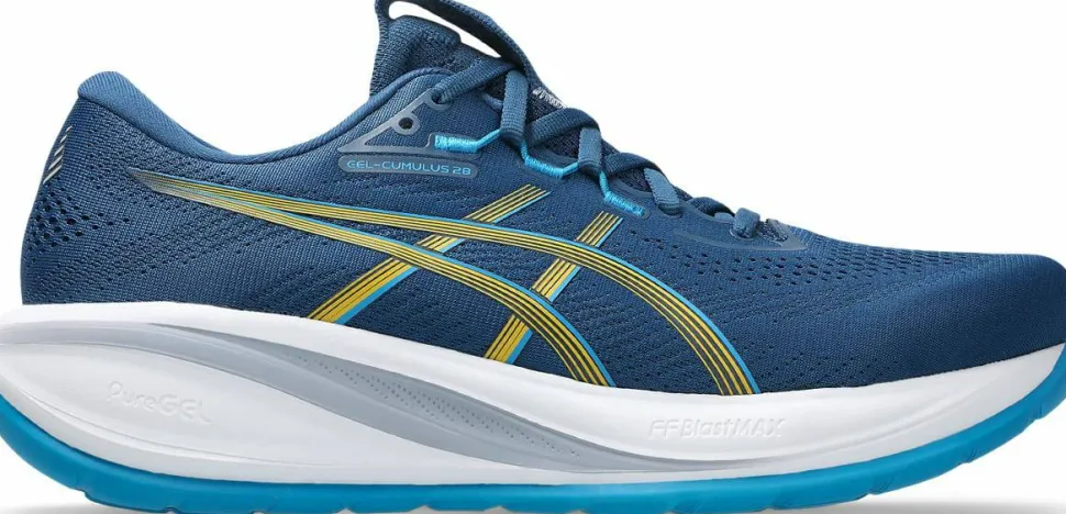 Asics Men's GEL-Cumulus 28 Twilight Blue/Yamabuki