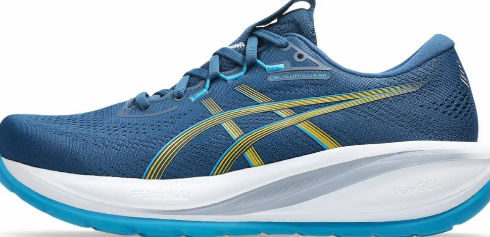 Asics Men's GEL-Cumulus 28 Twilight Blue/Yamabuki