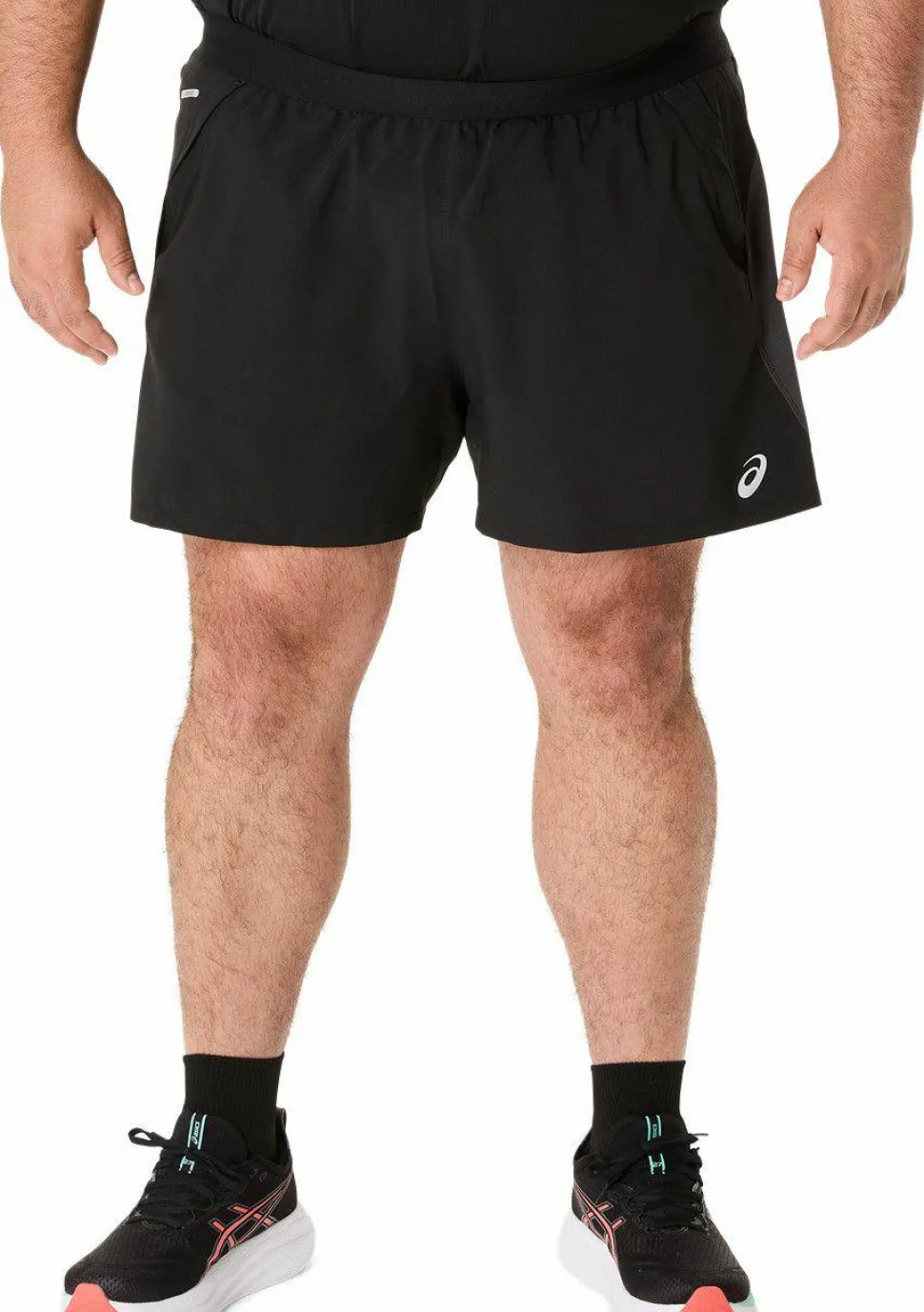 Asics Men's Road 5in Short Performance Black/Graphite Grey