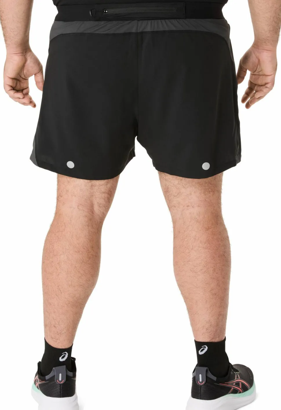 Asics Men's Road 5in Short Performance Black/Graphite Grey