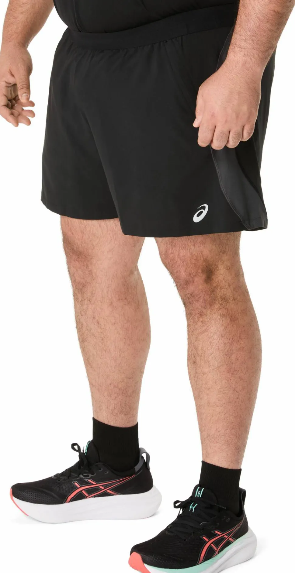 Asics Men's Road 5in Short Performance Black/Graphite Grey