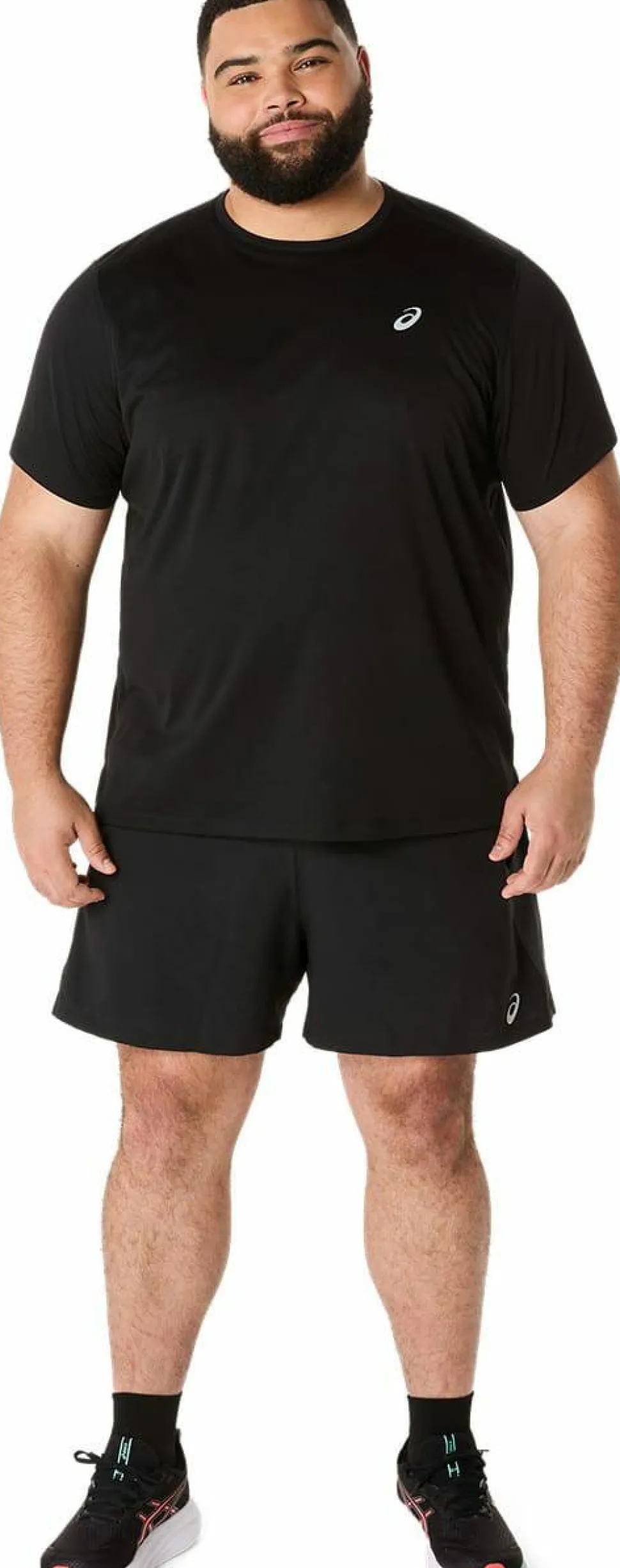 Asics Men's Road 5in Short Performance Black/Graphite Grey