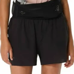 Asics Women's Fujitrail Elite Short Performance Black
