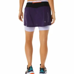 Asics Women's Fujitrail Skort Night Shade/Vapor