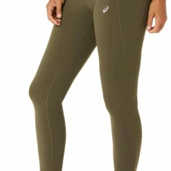 Asics Women's Nagino Run Adjustable Tight Dark Olive
