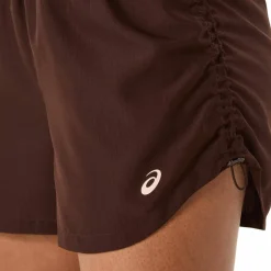 Asics Women's Nagino Run Adjustable 4in Short Coffee