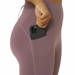 Asics Women's Road High Waist Capri Tight Dusty Mauve
