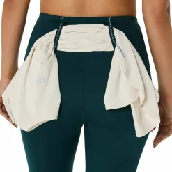 Asics Women's Road High Waist Capri Tight Saxon Green