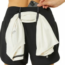 Asics Women's Road 3.5in Short Performance Black