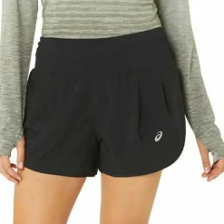 Asics Women's Road 3.5in Short Performance Black
