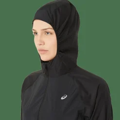 Asics Women's Road Packable Jacket Performance Black