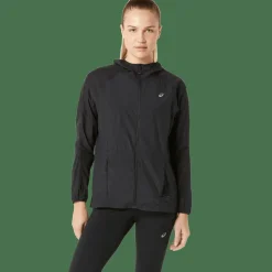 Asics Women's Road Packable Jacket Performance Black