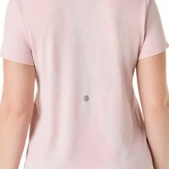 Asics Women's Road Seamless Short Sleeve Top Morganite/Crystal Pink