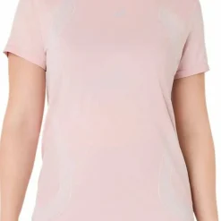 Asics Women's Road Seamless Short Sleeve Top Morganite/Crystal Pink