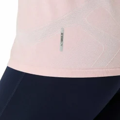 Asics Women's Road Seamless Short Sleeve Top Morganite/Crystal Pink
