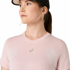 Asics Women's Road Seamless Short Sleeve Top Morganite/Crystal Pink