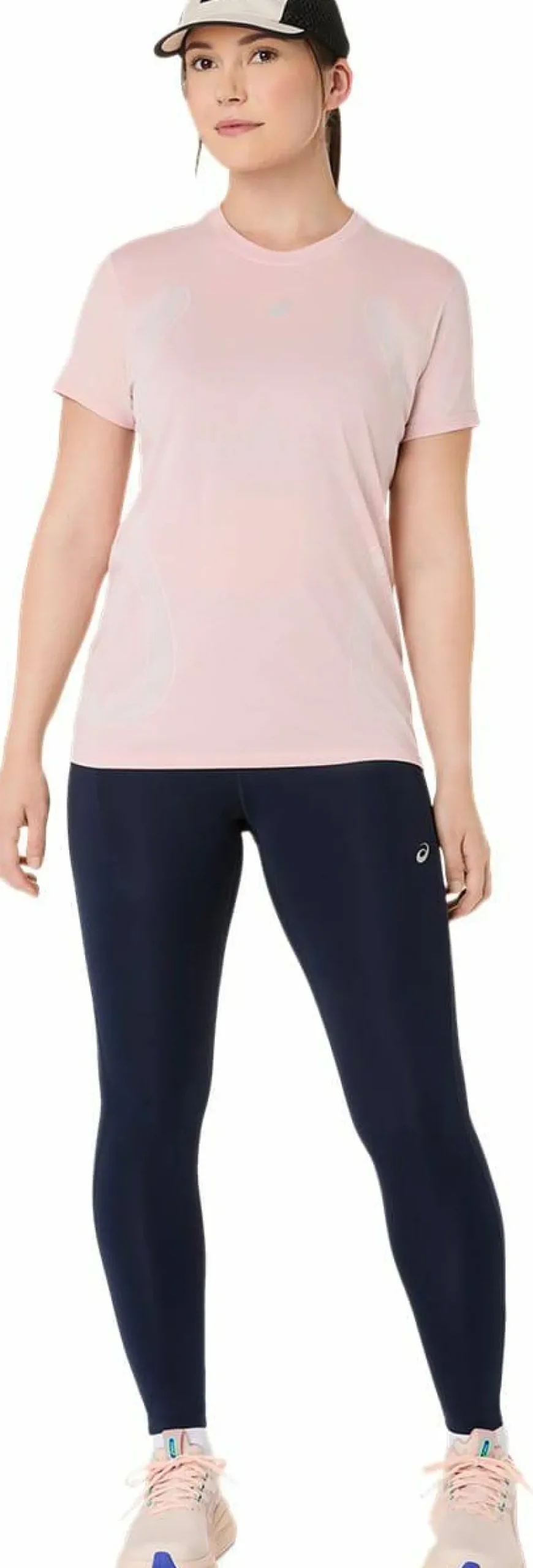 Asics Women's Road Seamless Short Sleeve Top Morganite/Crystal Pink