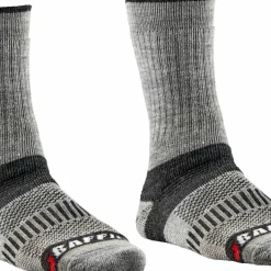 Baffin Unisex North Sock 2pk Charcoal Grey