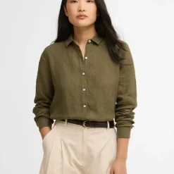 Barbour Women's Marine Shirt Dusky Khaki