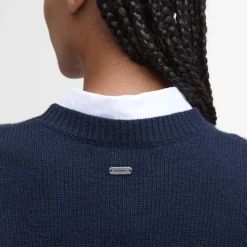 Barbour Women's Woodhouse Knitted Jumper Navy