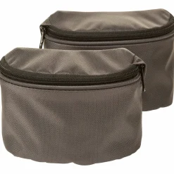 Bergans Hip Belt Pocket 2-pack Solid Charcoal