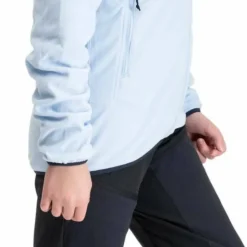 Bergans Juniors' Fleece Midlayer Jacket Cool Blue