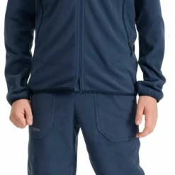 Bergans Juniors' Fleece Midlayer Jacket Navy Blue