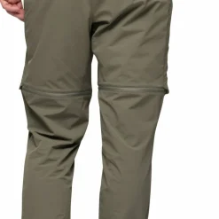 Bergans Men's Convertible Zip-Off Softshell Pants Green Mud