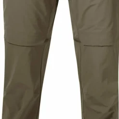 Bergans Men's Convertible Zip-Off Softshell Pants Green Mud