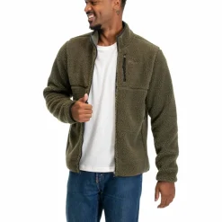 Bergans Men's Lunnan Pile Fleece Jacket Pine Forest