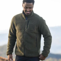 Bergans Men's Lunnan Pile Fleece Jacket Pine Forest
