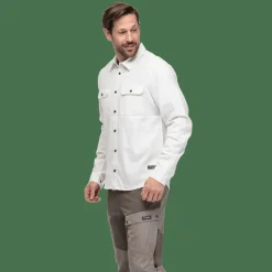 Bergans Men's Nordmarka Flannel Shirt Arctic White
