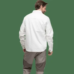 Bergans Men's Nordmarka Flannel Shirt Arctic White