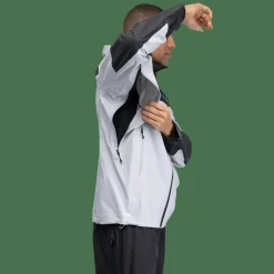 Bergans Men's Rabot Light 3L Shell Jacket Pearl Grey/dark Shadow Grey