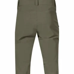 Bergans Men's Vandre Light Softshell Long Shorts Green mud
