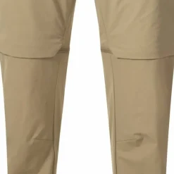 Bergans Women's Convertible Zip-Off Softshell Pants Warm Sand