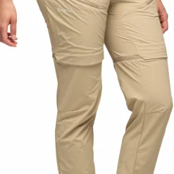 Bergans Women's Convertible Zip-Off Softshell Pants Warm Sand