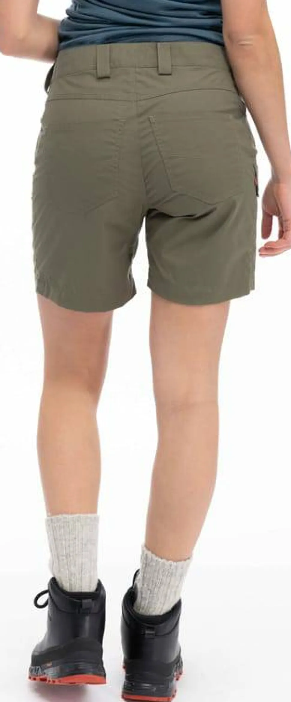 Bergans Women's Nordmarka Leaf Light Shorts Green Mud