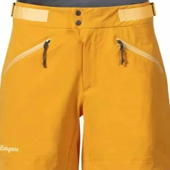 Bergans Women's Tind Softshell Shorts Marigold Yellow