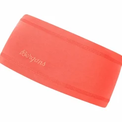 Bergans Wool Headband Peachy Red