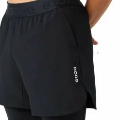 Björn Borg Men's Borg 2 In 1 Shorts Black Beauty