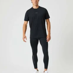 Björn Borg Men's Borg Running Perforated T-Shirt Black Beauty