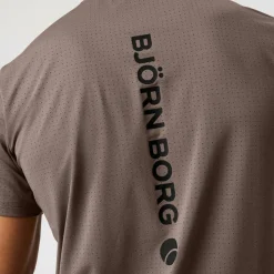 Björn Borg Men's Borg Running Perforated T-Shirt Falcon