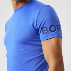 Björn Borg Men's Borg T-Shirt Amparo Blue